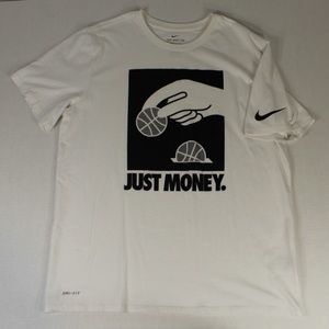 Nike Basketball T-Shirt White